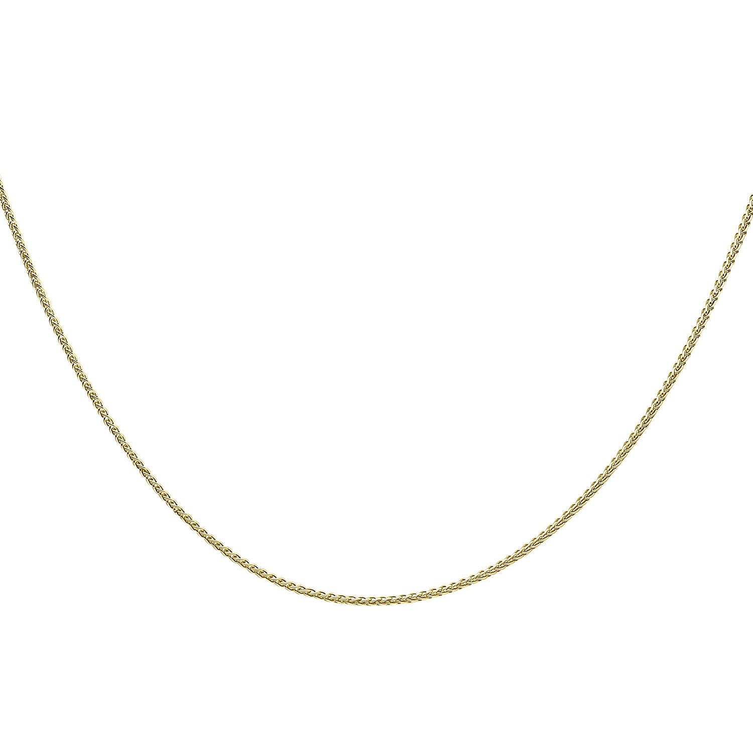 9K Yellow Gold High Finish Spiga Chain 16 Inch 2.1 grams 6093060 2