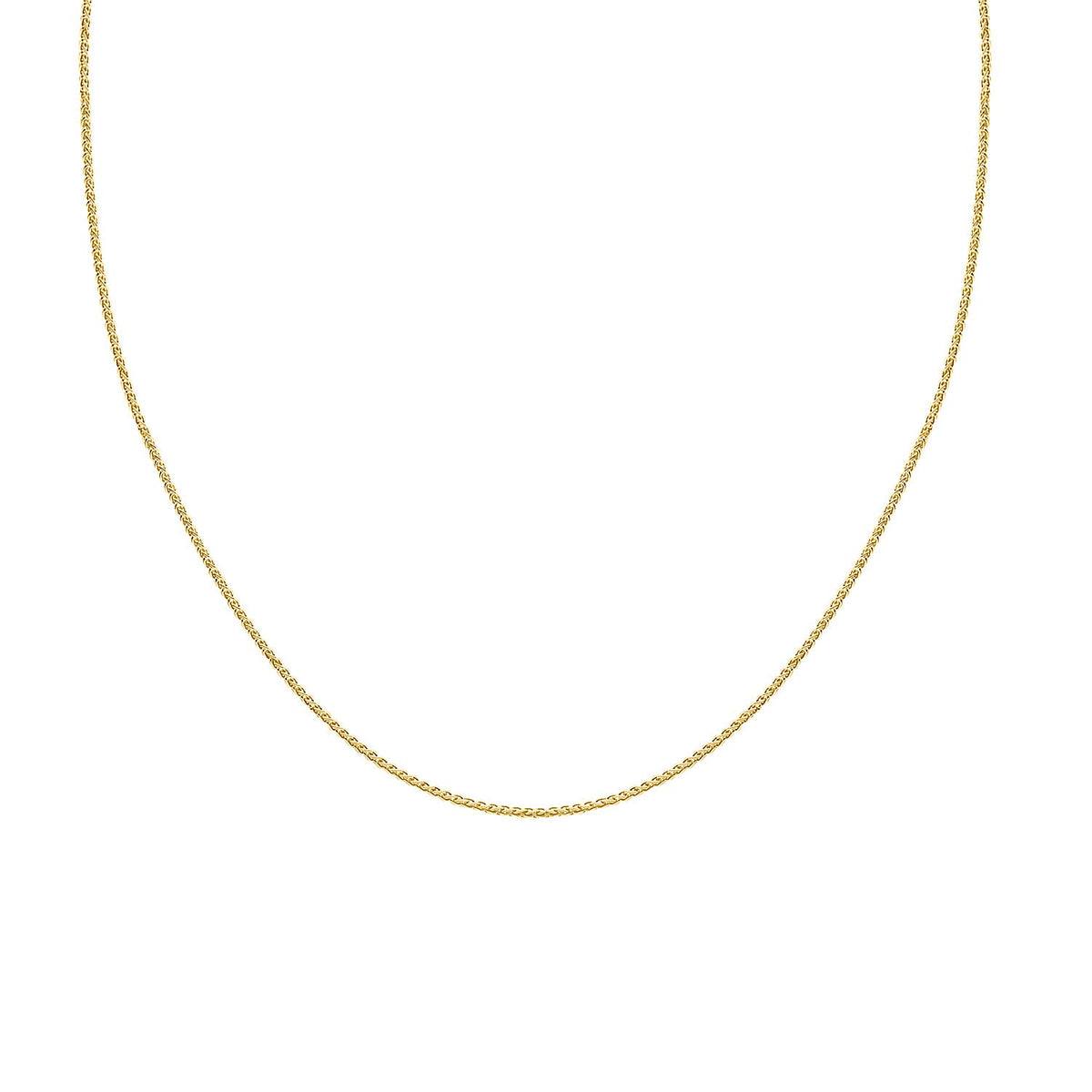 9K Yellow Gold High Finish Spiga Chain 22 Inch 2.9 grams 6093097 0