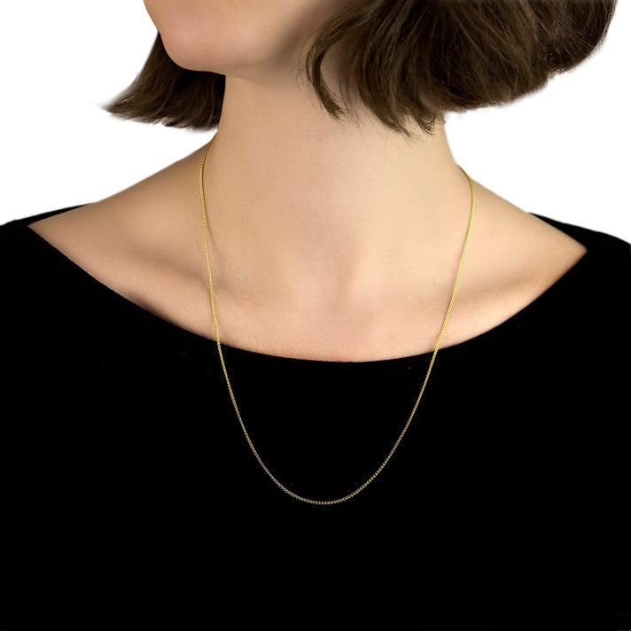 9K Yellow Gold High Finish Spiga Chain 22 Inch 2.9 grams 6093097 2