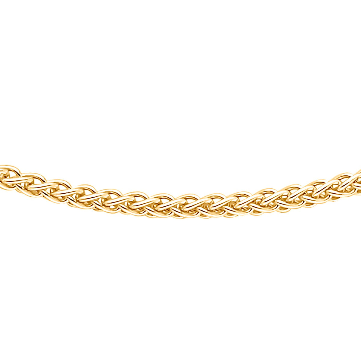 9K Yellow Gold High Finish Spiga Chain 22 Inch 2.9 grams 6093097 2