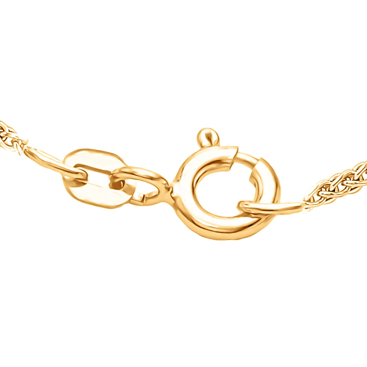 9K Yellow Gold High Finish Spiga Chain 22 Inch 2.9 grams 6093097 3