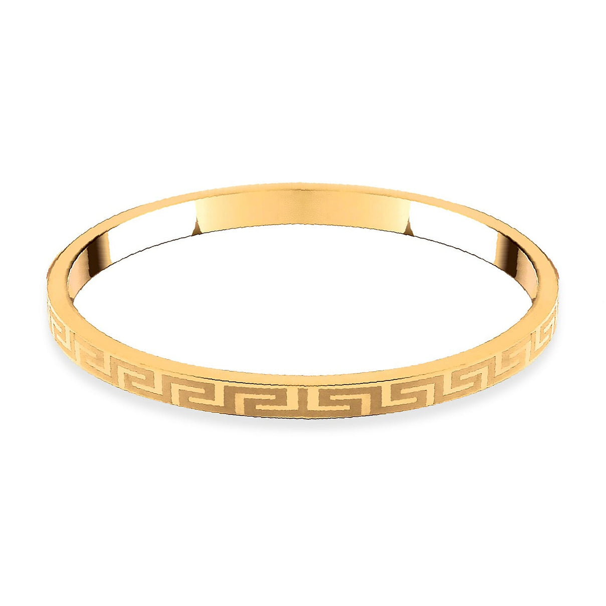 9K Yellow Gold Hindge Bangle (Size - 7), Gold Wt. 1.60 Gms 8562052 0