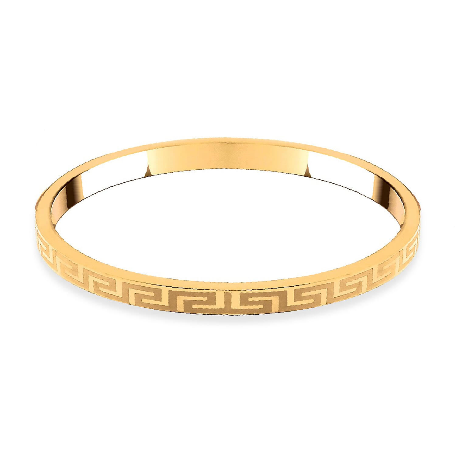 9K Yellow Gold Hindge Bangle (Size - 7), Gold Wt. 1.60 Gms 8562052 0