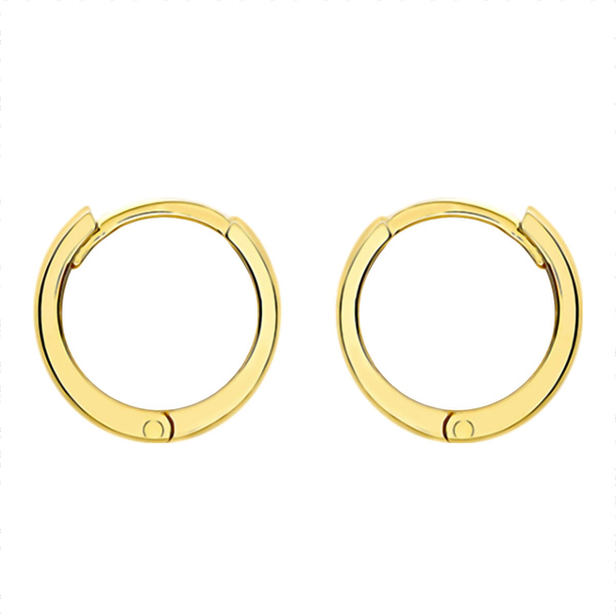 9K Yellow Gold Huggy Hoop Earring 7986444 1