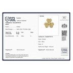 9K Yellow Gold SGL Certified Natural Yellow Diamond Pendant 1.00 Ct.