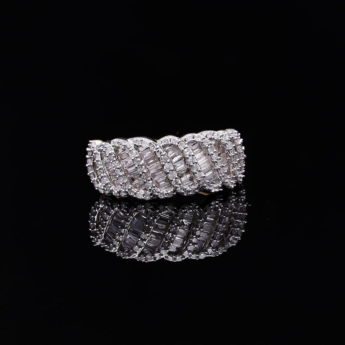 One Time Deal- 9K Yellow Gold Diamond (G-H) Ring 1.00 Ct 7725441 1