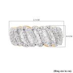 One Time Deal- 9K Yellow Gold Diamond (G-H) Ring 1.00 Ct