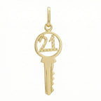 9K Yellow Gold  Pendant,  Gold Wt. 0.62 Gms