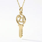 9K Yellow Gold  Pendant,  Gold Wt. 0.62 Gms