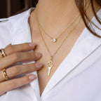 9K Yellow Gold  Pendant,  Gold Wt. 0.62 Gms
