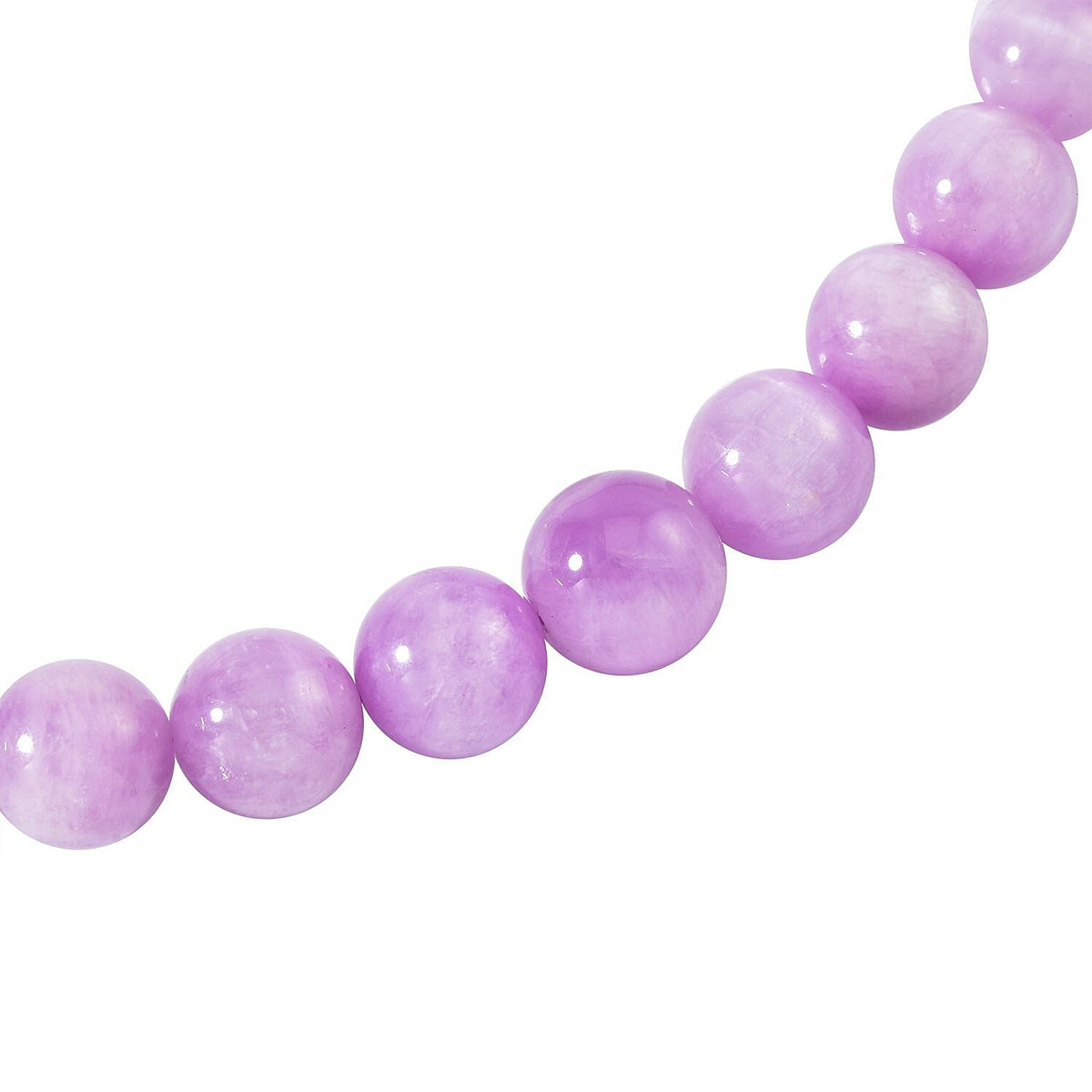 9K Yellow Gold AAA Kunzite Beads Necklace (Size - 20) 434.25 Ct. 7556821 2