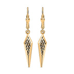 9K Yellow Gold Drop Earrings