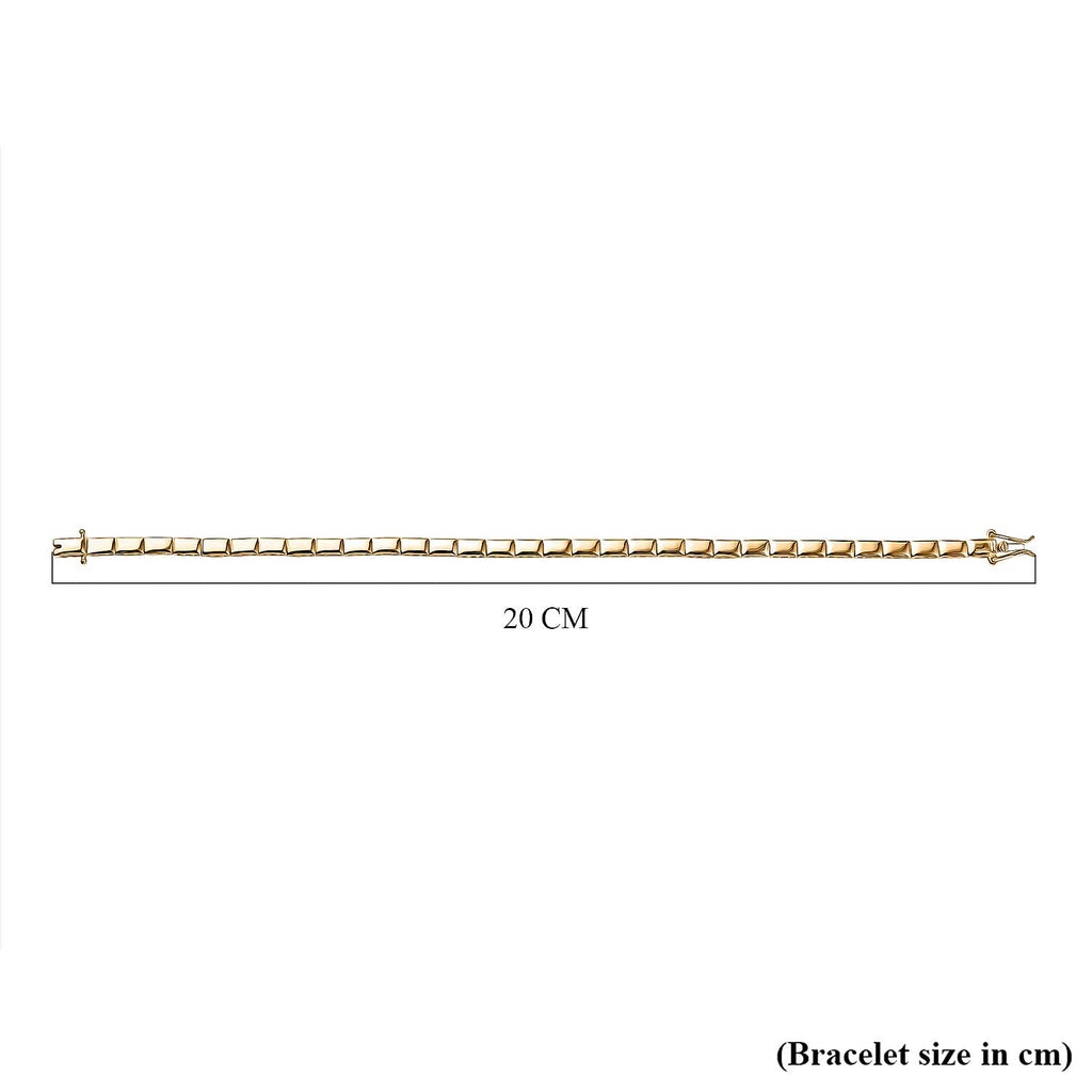 9K Yellow Gold Bar Bracelet (Size - 7.5), Gold Wt. 4.09 Gms