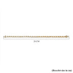 9K Yellow Gold Bar Bracelet (Size - 7.5), Gold Wt. 4.09 Gms