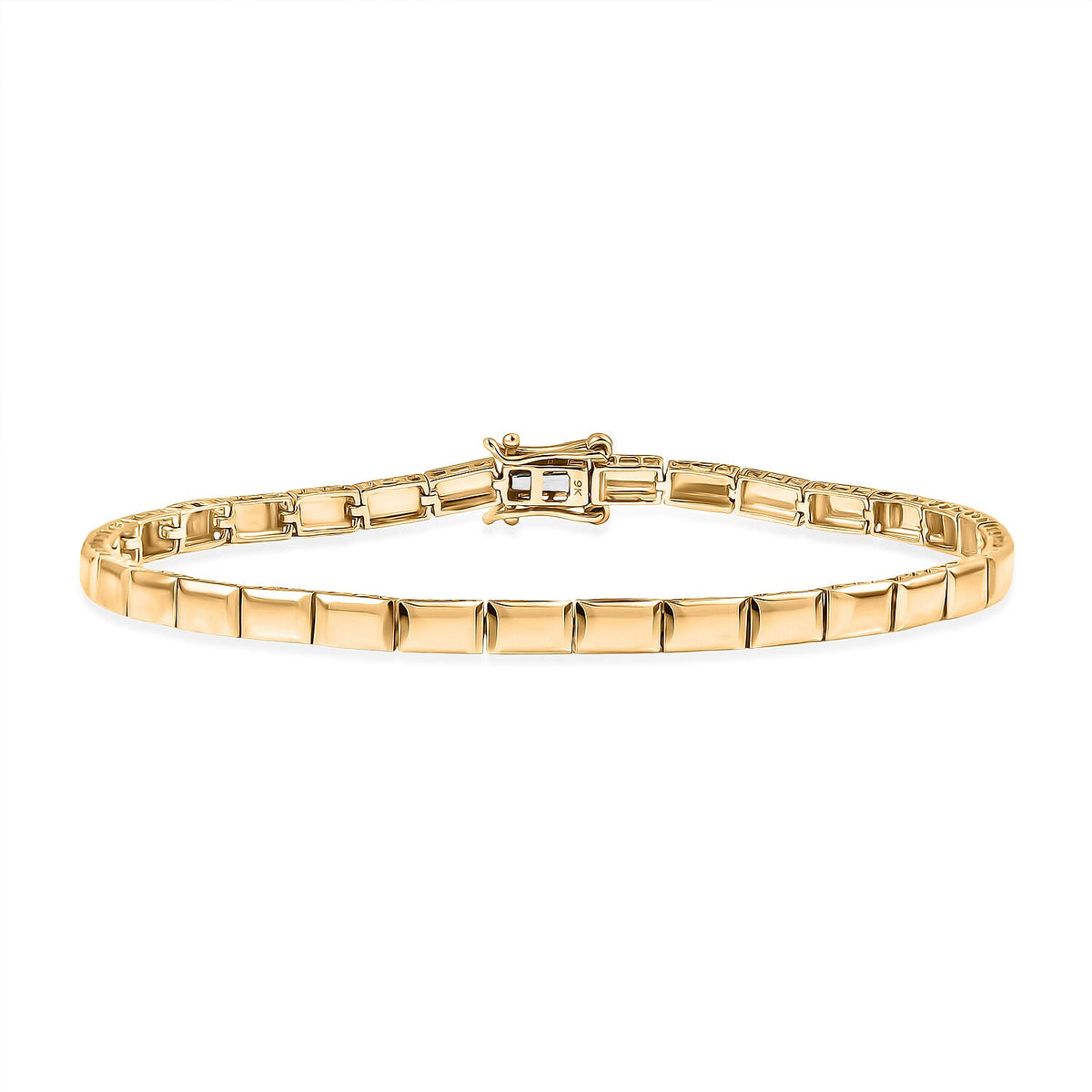 9K Yellow Gold Bar Bracelet (Size - 7.5), Gold Wt. 4.09 Gms 8085941 2