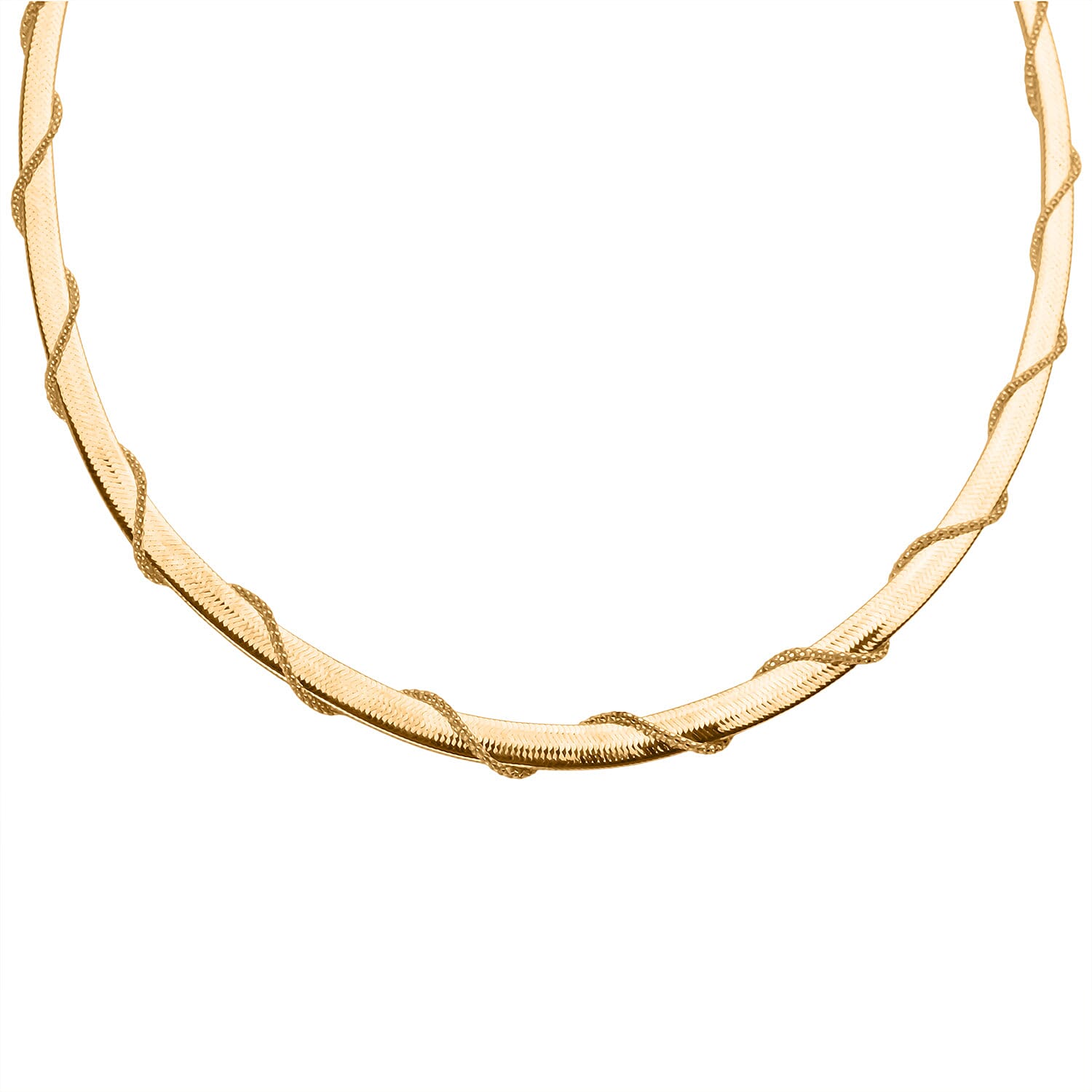 9K Yellow Gold Necklace (Size - 18-2 Inch Ext)
