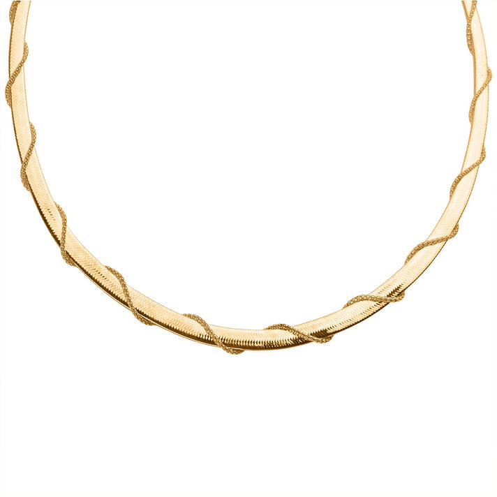 9K Yellow Gold Necklace (Size - 18-2 Inch Ext) 8416243 1