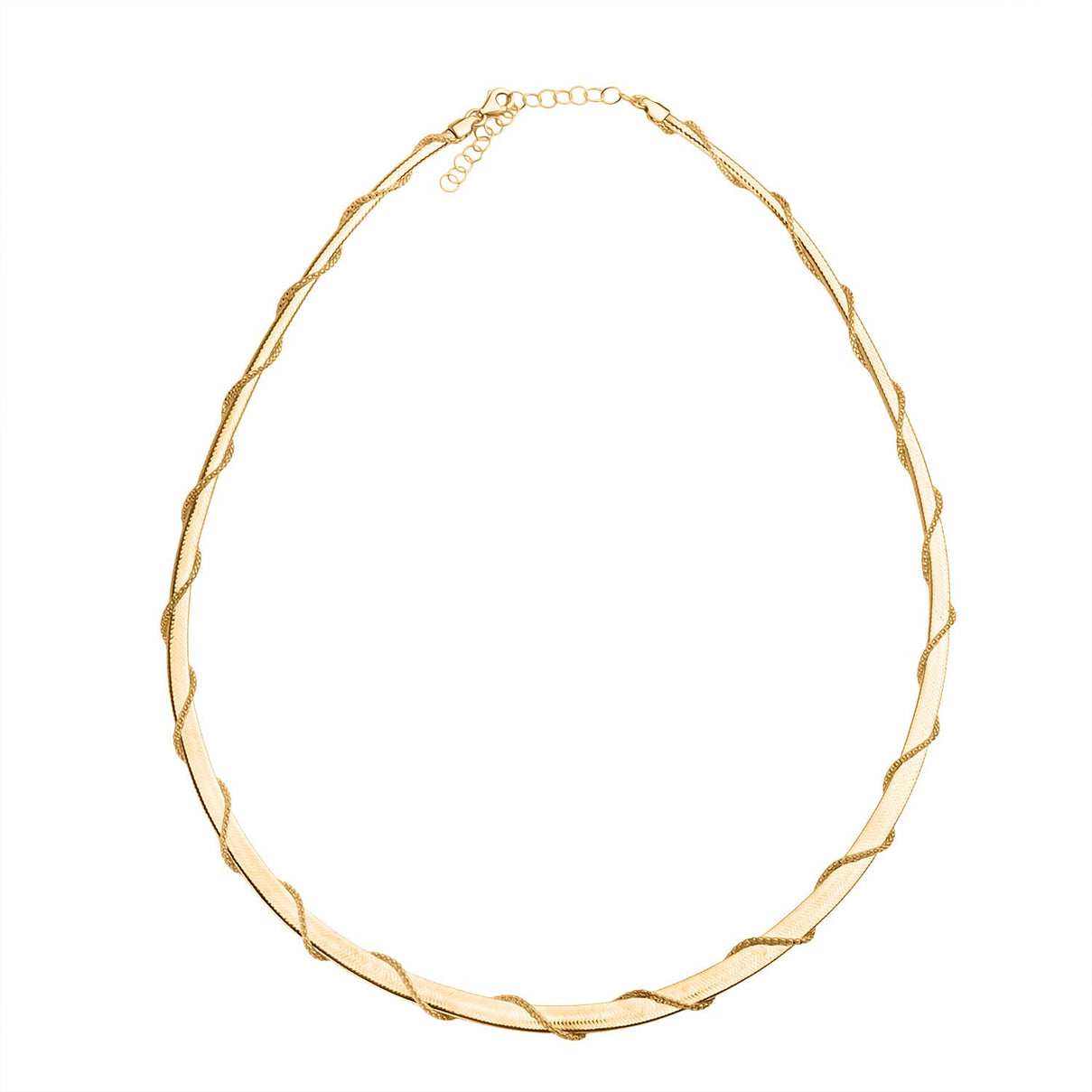 9K Yellow Gold Necklace (Size - 18-2 Inch Ext) V32502737 3