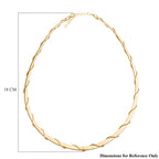 Maestro Collection - 9K Yellow Gold Necklace (Size - 18-2 Inch Ext)