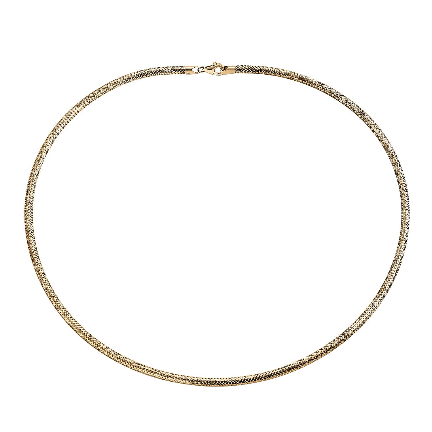 Royal Bali Collection 9K Yellow Gold 3MM Necklace (Size - 18) with Lobster Clasp 8156058 0