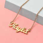 9K Yellow Gold Necklace (Size - 18) with Lobster Clasp