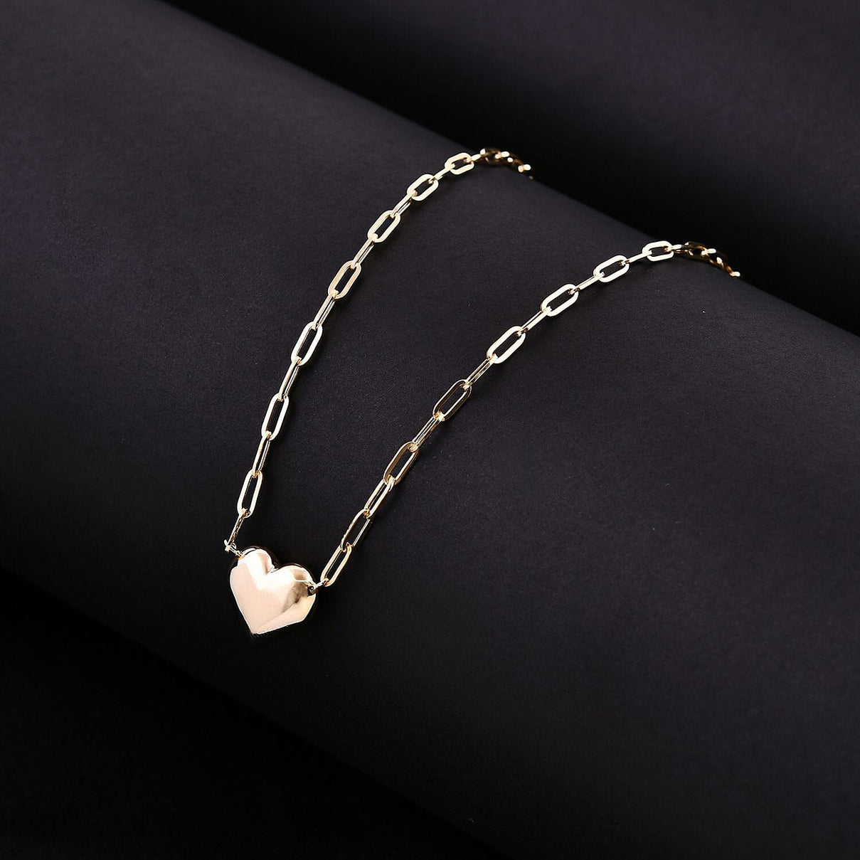 Maestro Collection - 9K Yellow Gold Heart Necklace (Size - 20). Gold Wt 3.01 Gms 7727617 2