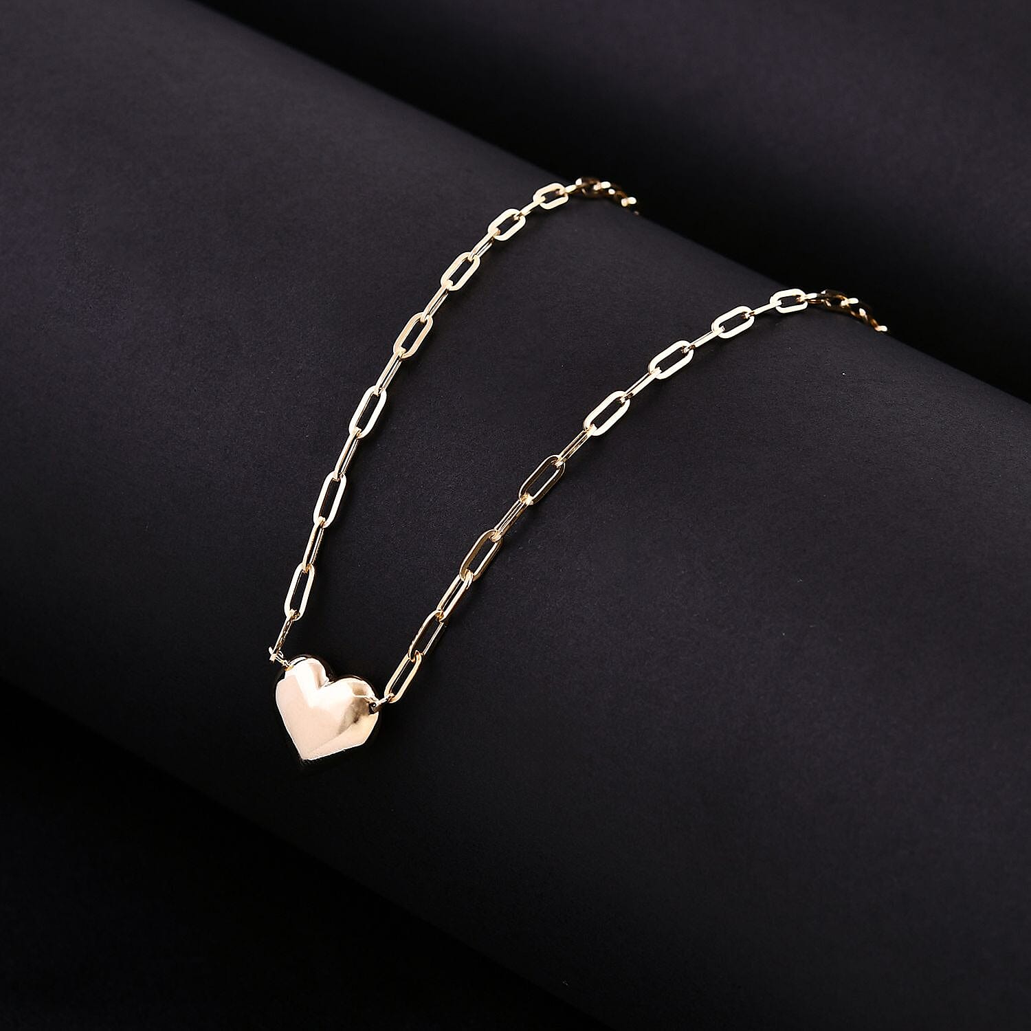 Maestro Collection - 9K Yellow Gold Heart Necklace (Size - 20). Gold Wt 3.01 Gms 7727617 2