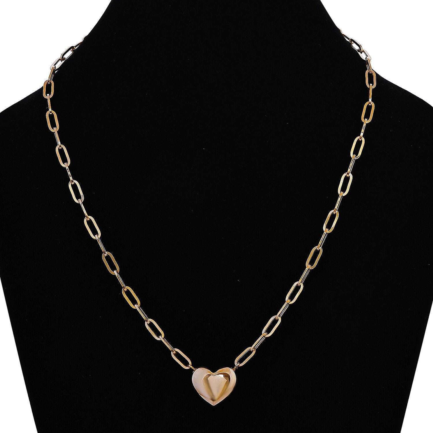 Maestro Collection - 9K Yellow Gold Heart Necklace (Size - 20). Gold Wt 3.01 Gms 7727617 3
