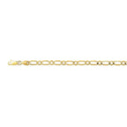 9K Yellow Gold Figaro Necklace (Size - 20), Gold Wt. 5.50 Gms
