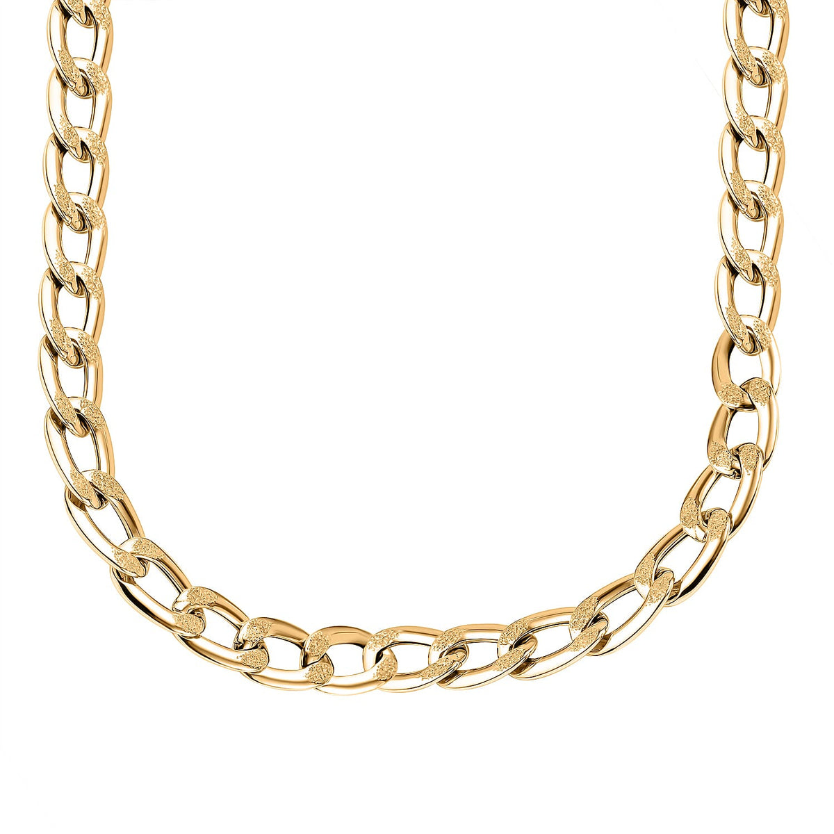 Maestro Collection 9K Yellow Gold Curb Necklace (Size - 20), Gold Wt. 6.00 GM 7523078 0
