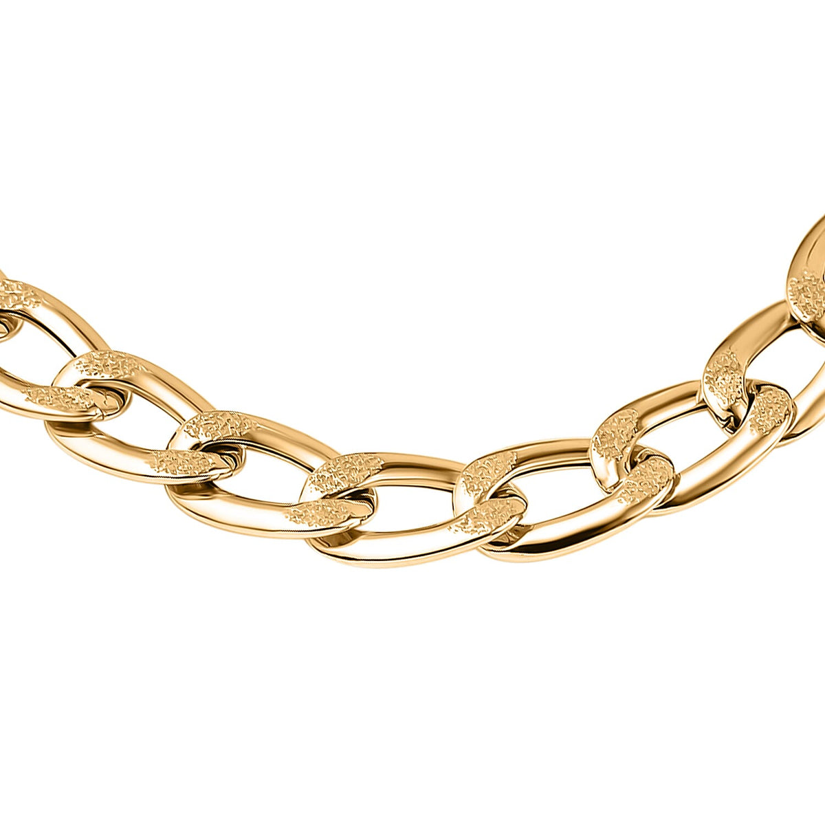 Maestro Collection 9K Yellow Gold Curb Necklace (Size - 20), Gold Wt. 6.00 GM 7523078 2
