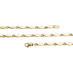 Las Vegas Closeout Deal - 9K Yellow Gold Rhombus Necklace (Size - 20) With Lobster Clasp, Gold Wt. 5.77 Gms.