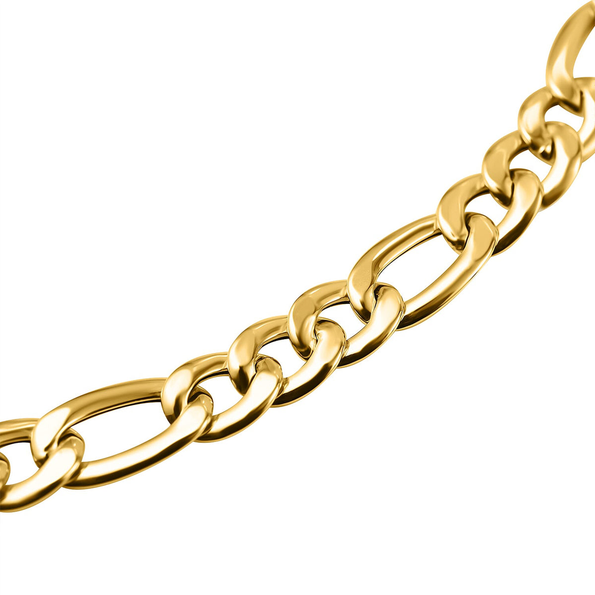 Maestro Collection - 9K Yellow Gold Figaro Necklace (Size - 20) 5.52 Grams 7570789 2