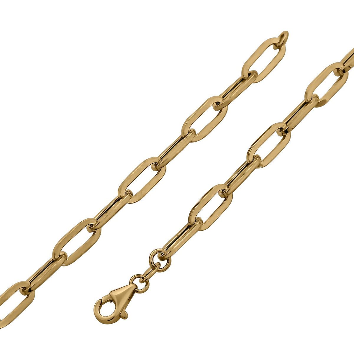 9K Yellow Gold Heart Necklace (Size - 20), Gold Wt. 8.75 Gms 7620689 10