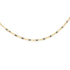 Maestro Collection - 9K Yellow Gold Necklace (Size - 20) with Spring Ring Clasp