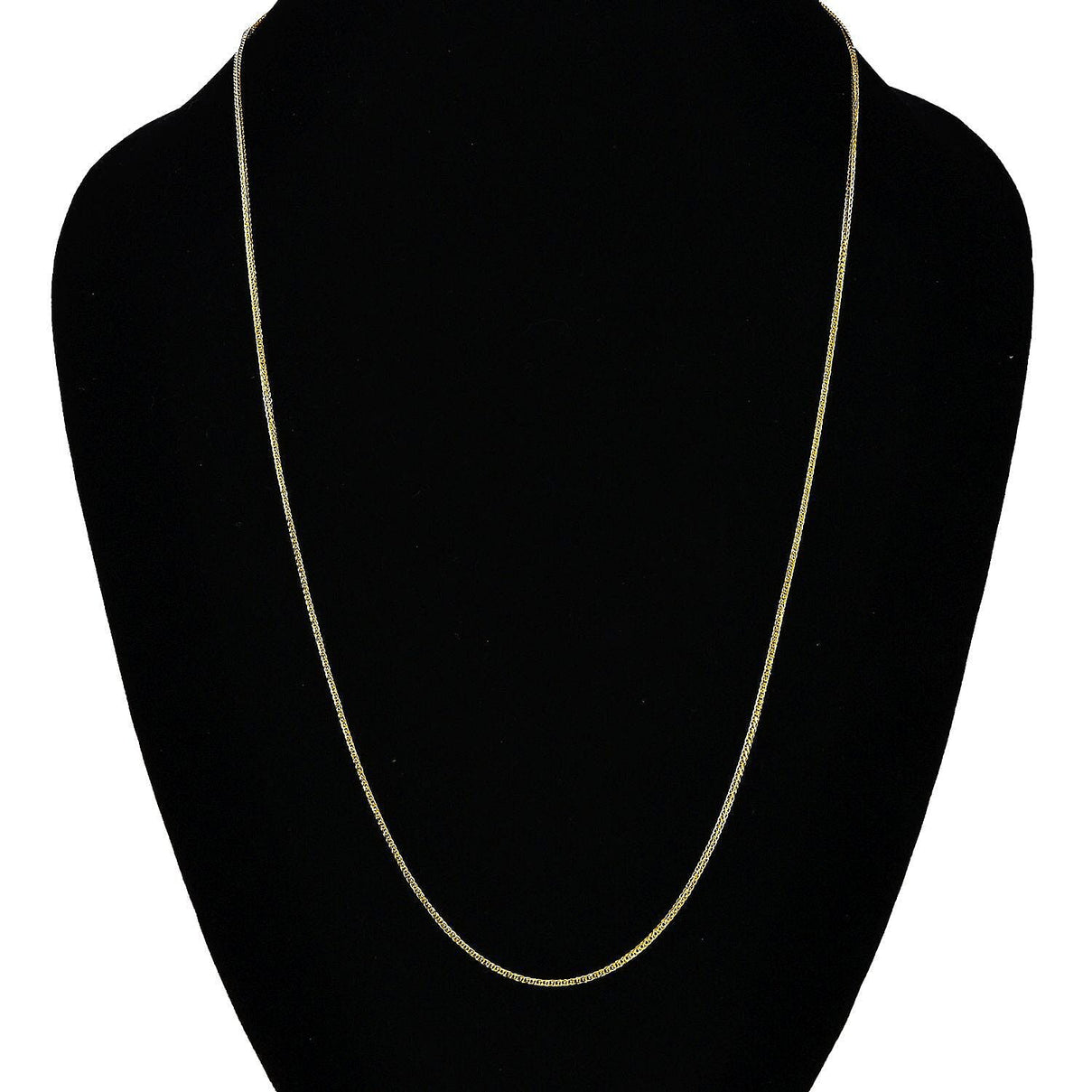 Italian Made 9K Yellow Gold Spiga Necklace (Size - 24) with Lobster Clasp 7346628 2