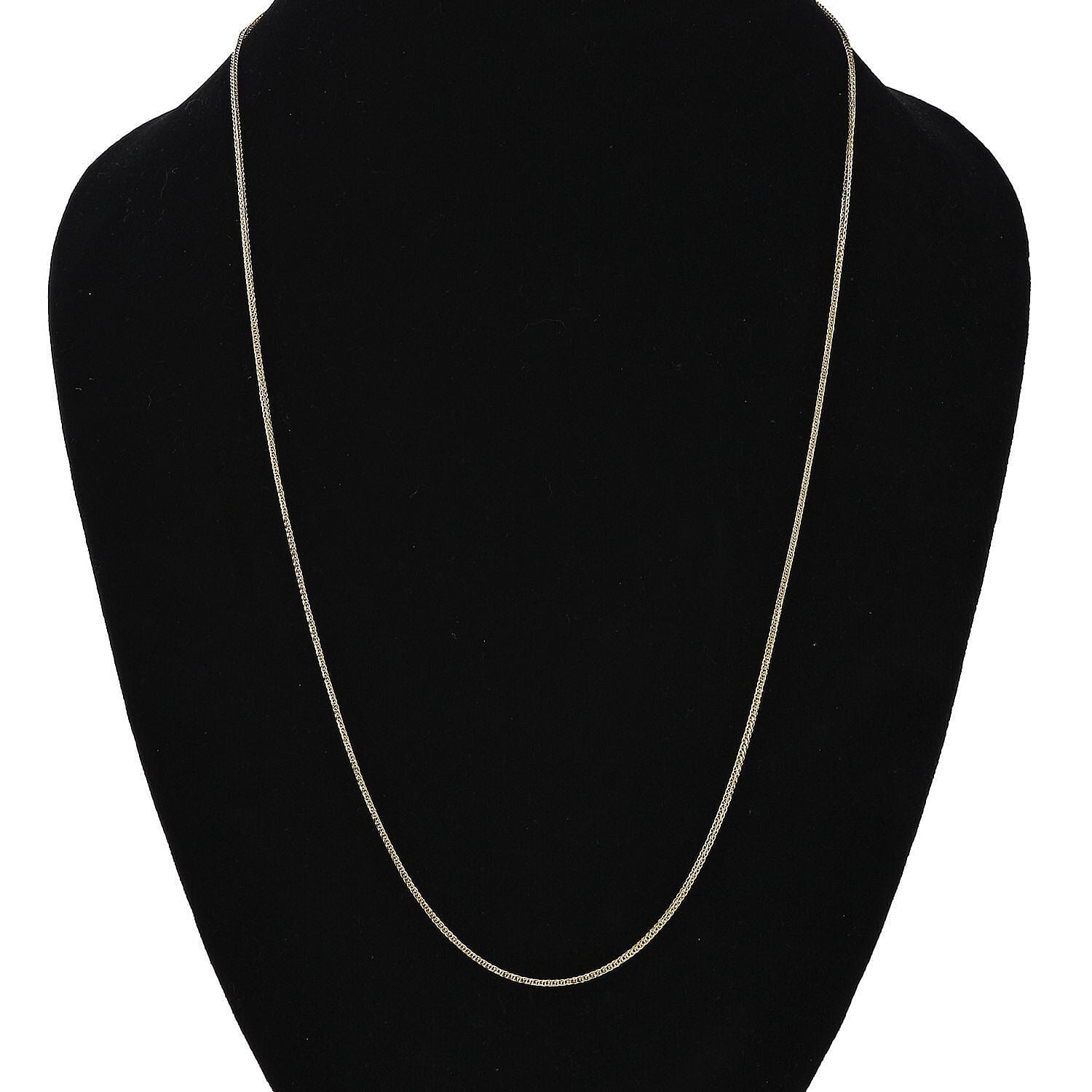 One Time Closeout Deal - 9K Yellow Gold Spiga Necklace (Size - 30) 7748052 3