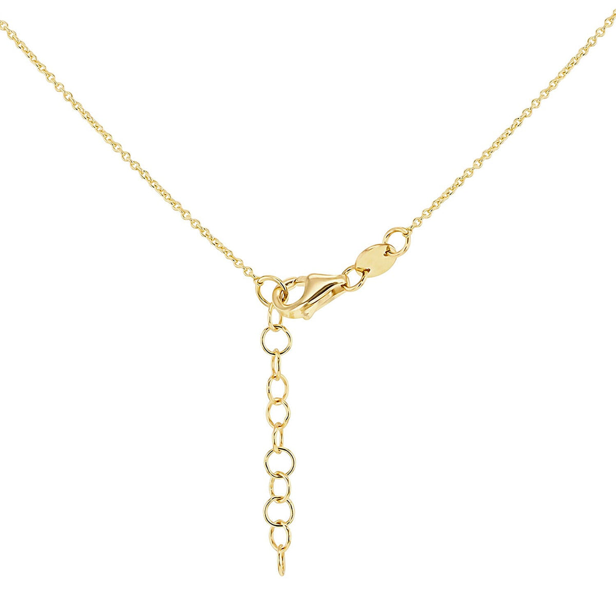 9K Yellow Gold Double Rope and Trace Adjustable Chain 16 Inch to 17 Inch 7343245 2