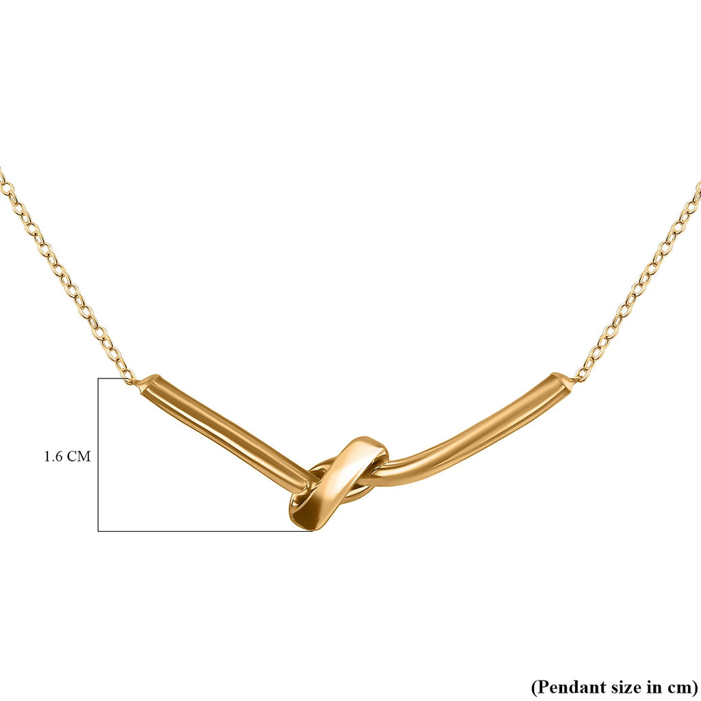 9K Yellow Gold  NecklaceE (Size - 16),  Gold Wt. 2.3 Gms