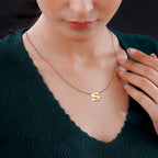 9K Yellow Gold  NecklaceE (Size - 17),  Gold Wt. 1.2 Gms