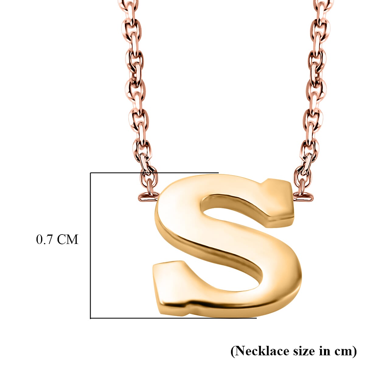 9K Yellow Gold  NecklaceE (Size - 17),  Gold Wt. 1.2 Gms 7540107 5