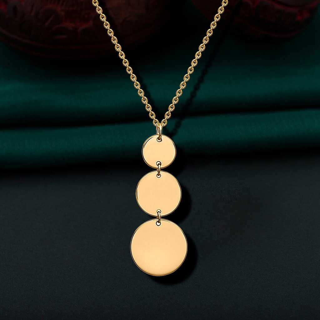 9K Yellow Gold  NecklaceE (Size - 17),  Gold Wt. 2.3 Gms