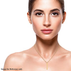 9K Yellow Gold  NecklaceE (Size - 17),  Gold Wt. 2.6 Gms