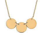 9K Yellow Gold  NecklaceE (Size - 17),  Gold Wt. 2.9 Gms