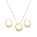 9K Yellow Gold  NecklaceE (Size - 18),  Gold Wt. 1.37 Gms