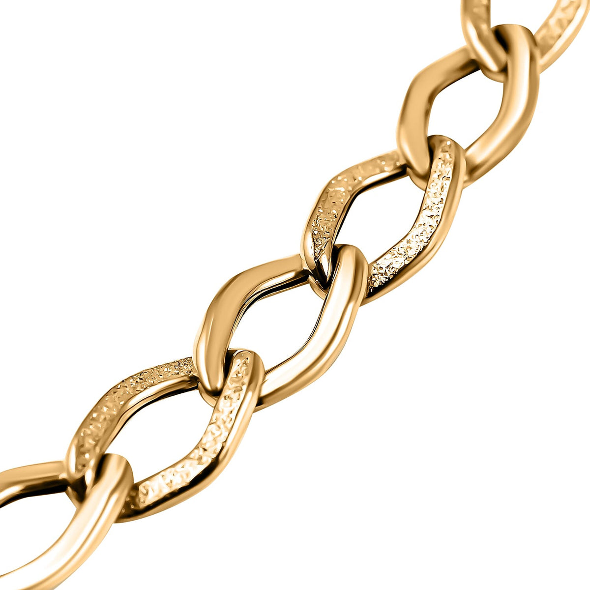 Maestro Collection - 9K Yellow Gold Elongated Curb Necklace (Size - 20), Gold Wt. 7.21 Gms 7490191 2