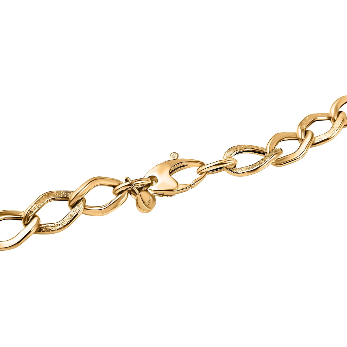 Maestro Collection - 9K Yellow Gold Elongated Curb Necklace (Size - 20), Gold Wt. 7.21 Gms 7490191 3