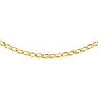 9K Yellow Gold Open Curb Chain (Size - 18)