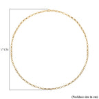 Italian Close Out Deal- 9K Yellow Gold Belcher Necklace (Size - 20).Gold Wt 4.00 Gms