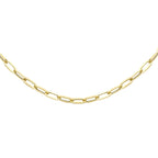 Vicenza Closeout - 9K Yellow Gold Paperclip Chain (Size - 20), Gold Wt. 5.20 Gms